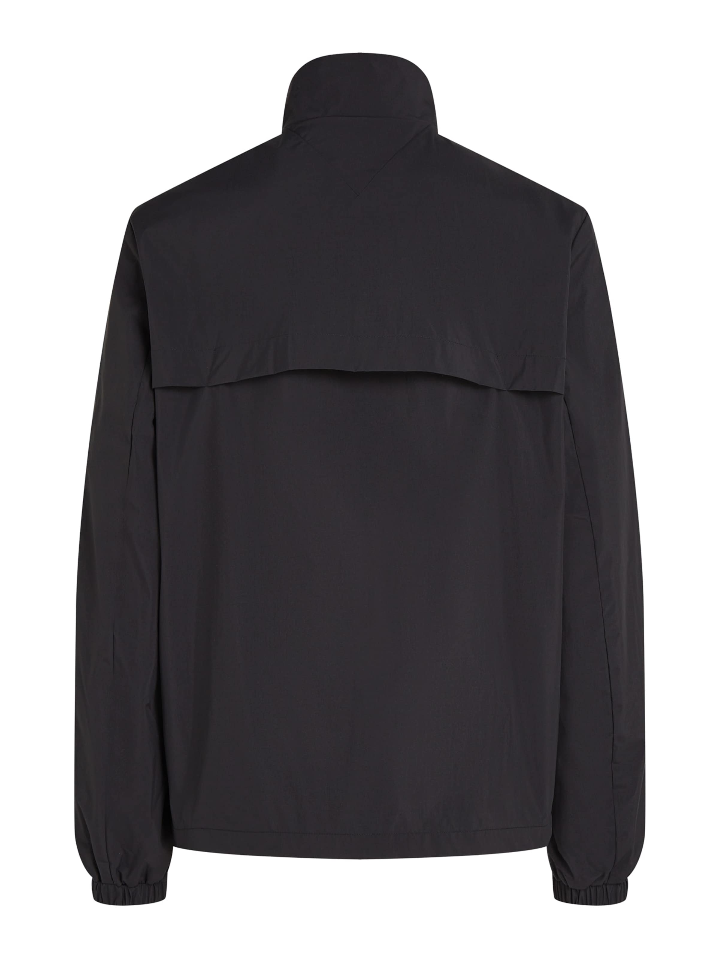 TOMMY HILFIGER Демисезонная куртка в Черный: сзади