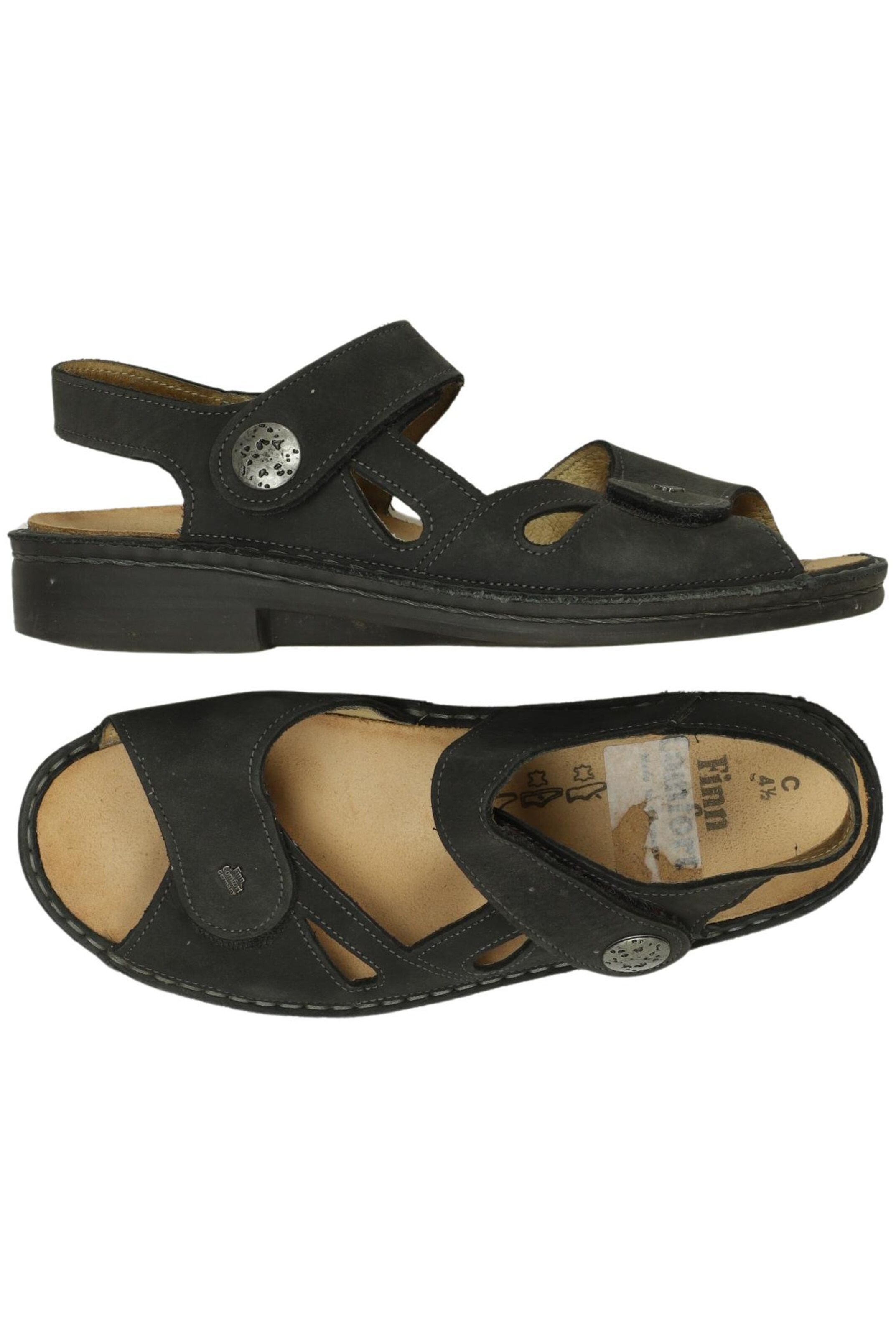 Finn Comfort Sandals & High-Heeled Sandals in 37,5 in Black: front