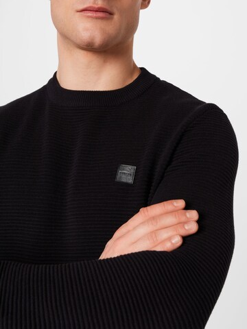 Pullover 'Valencia' di !Solid in nero