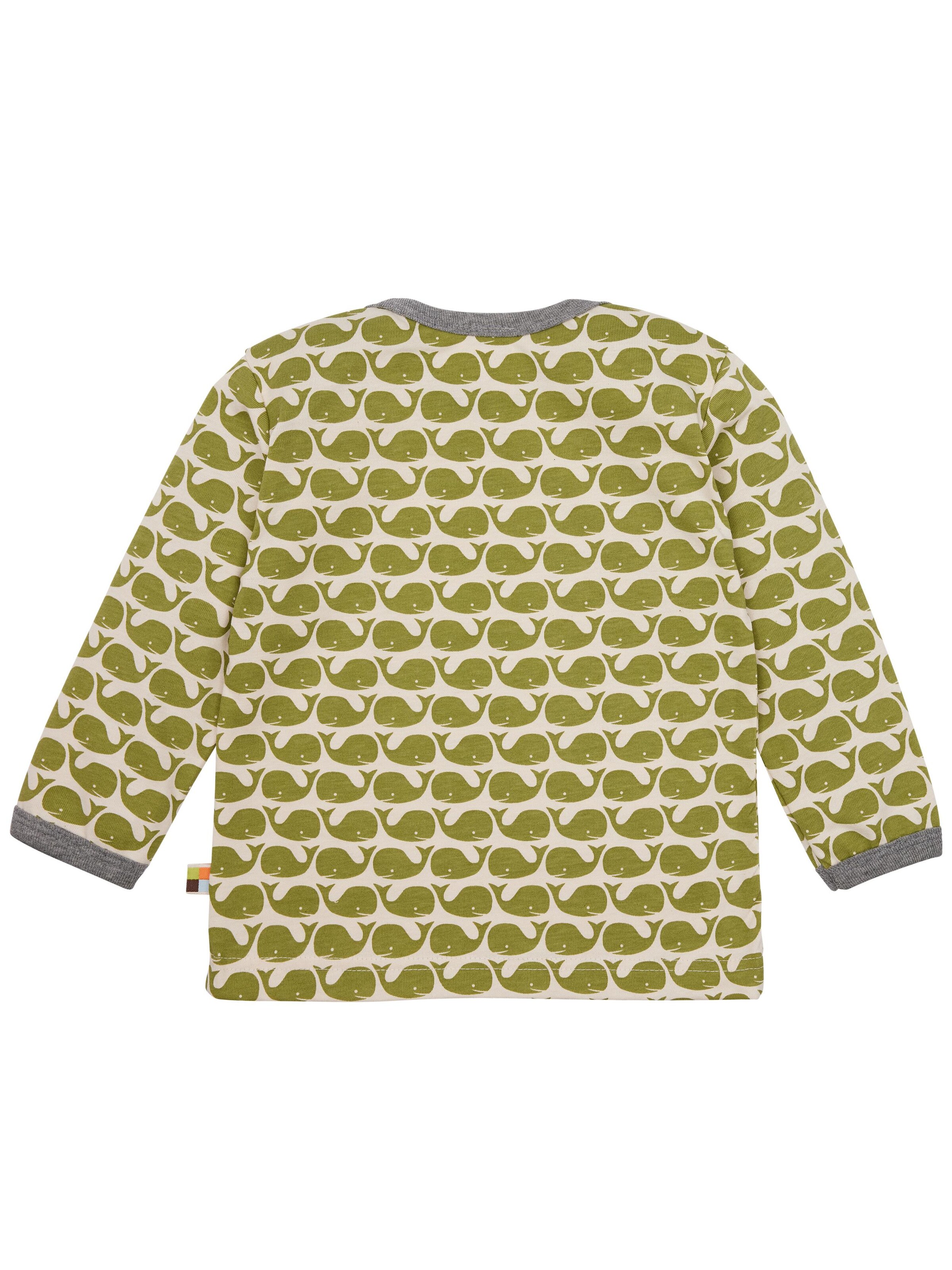 loud + proud Shirt 'Wale' in Green