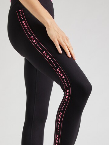 Skinny Pantalon de sport DKNY Performance en noir