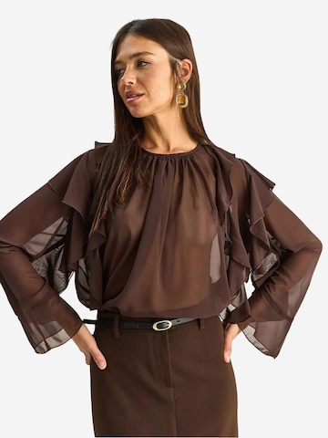 Bianco Lucci Bluza | rjava barva