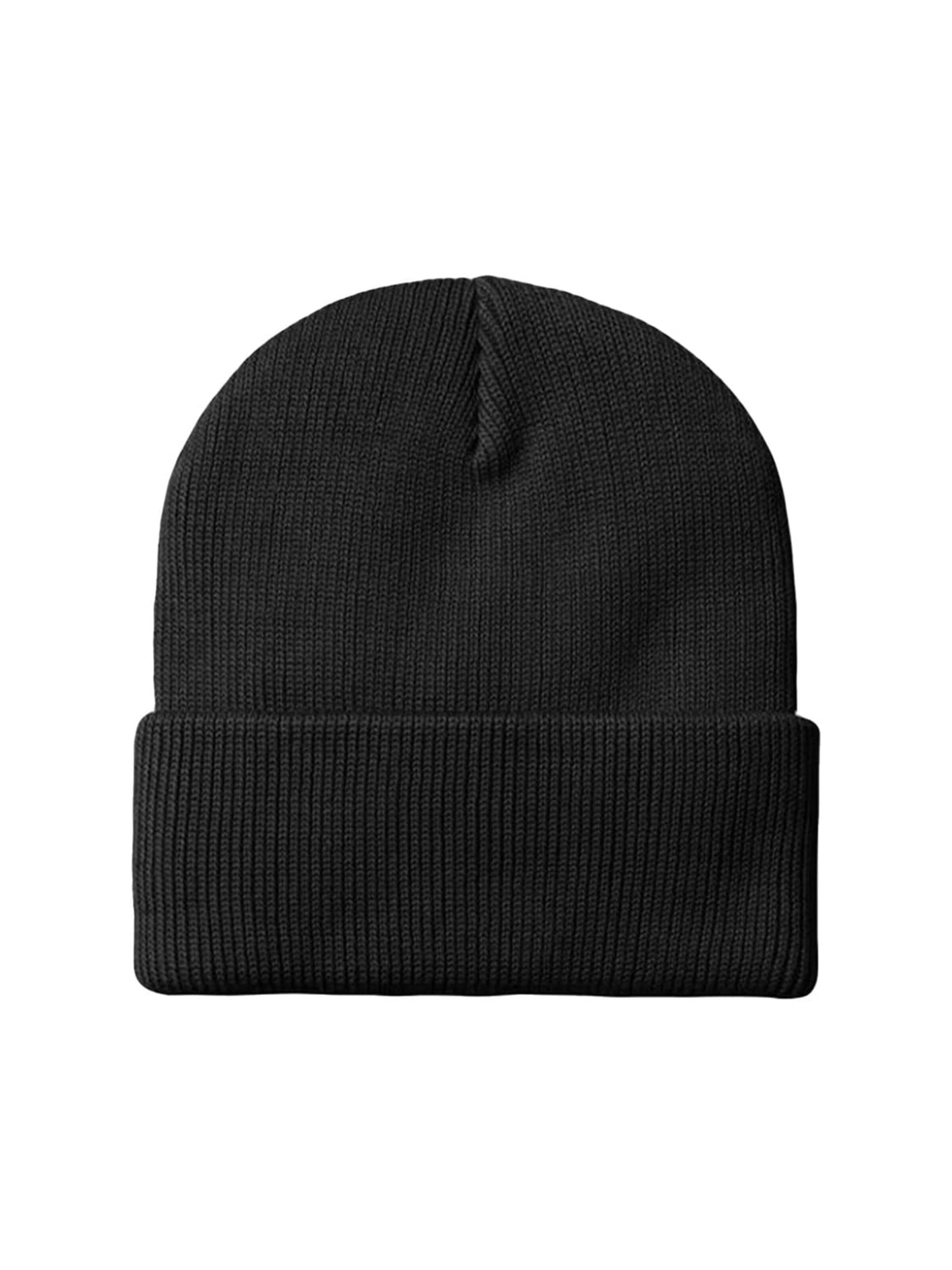Carhartt WIP Czapka 'ARCH SCRIPT BEANIE BLACK / WIP H BROWN' w kolorze brązowy