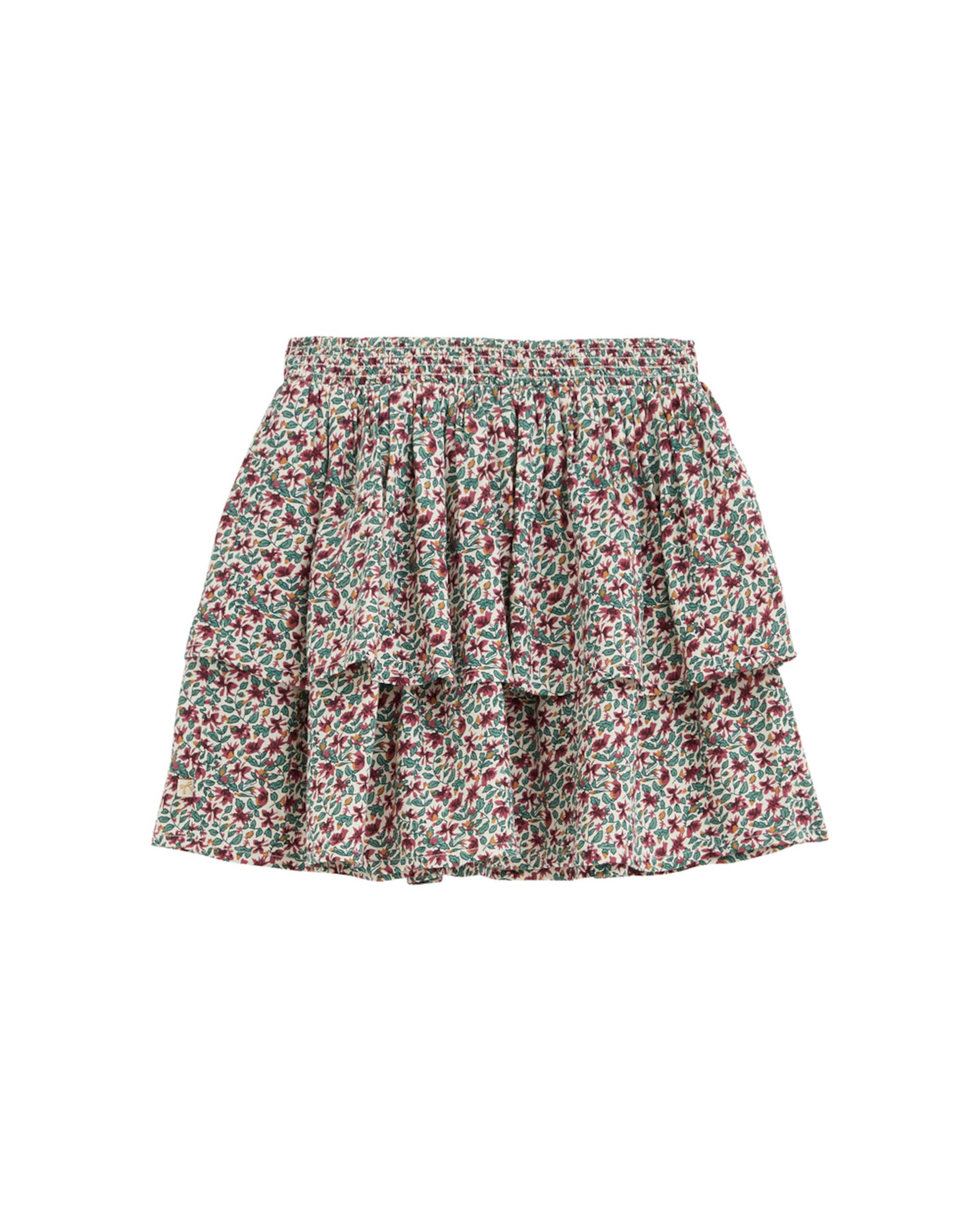 WE Fashion Rok in Groen: voorkant