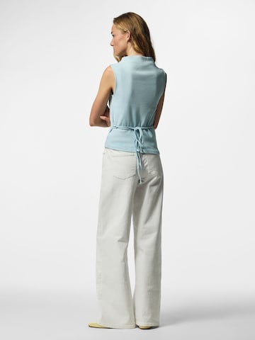 Haut 'PCOlive' PIECES en bleu