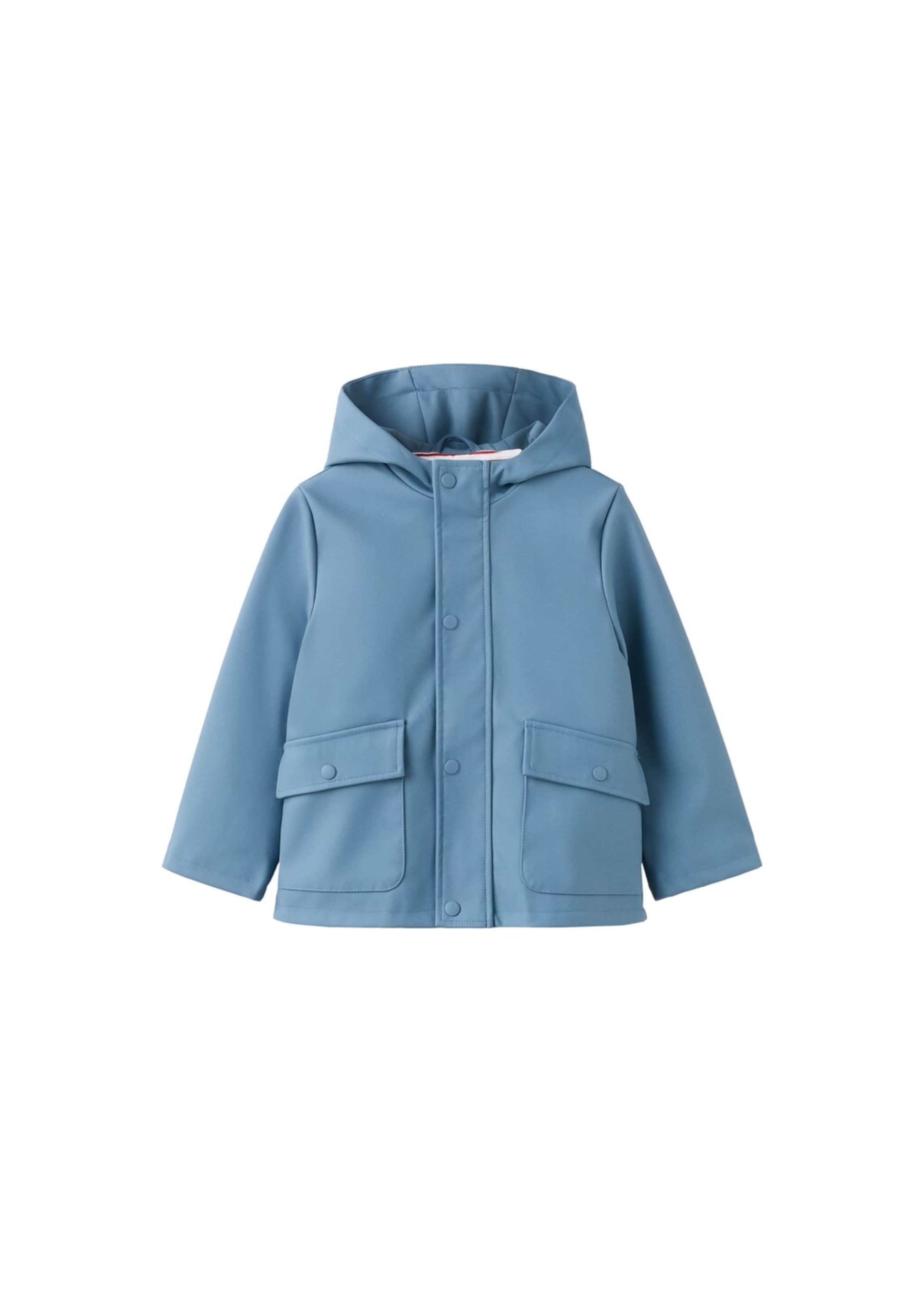 MANGO KIDS Winter Jacket 'Sailor' in Blue: front