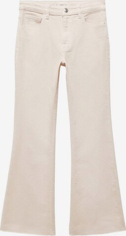 MANGO TEEN Bootcut Jeans in Beige: predná strana