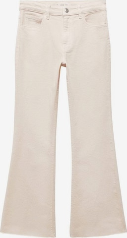 MANGO TEEN Bootcut Jeans in Beige: predná strana