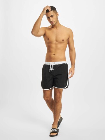 DEF Badeshorts in Schwarz