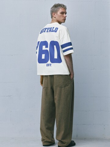 Pull&BearMajica 'NFL BILLS' - bijela boja