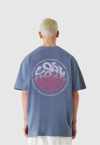Lost Youth Shirt in Blauw: voorkant