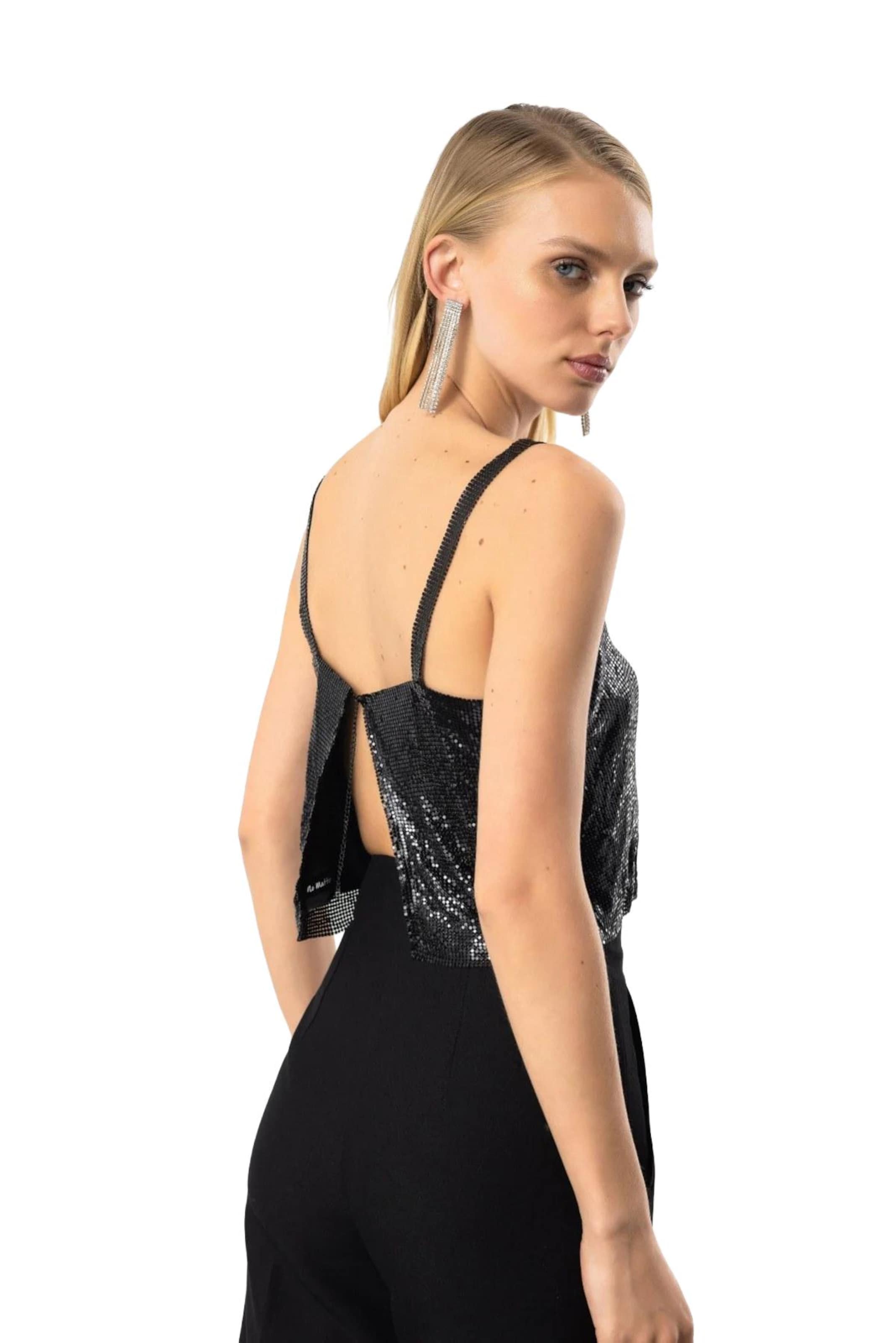 No Matter What Top in Black