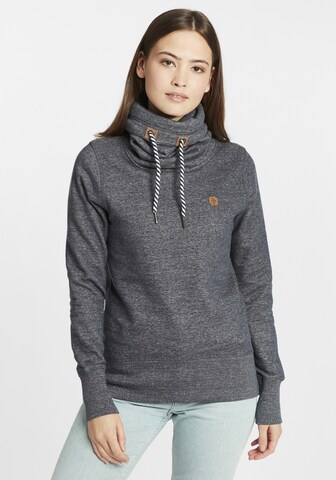Oxmo Sweatshirt 'Cecilia' in Grey: front