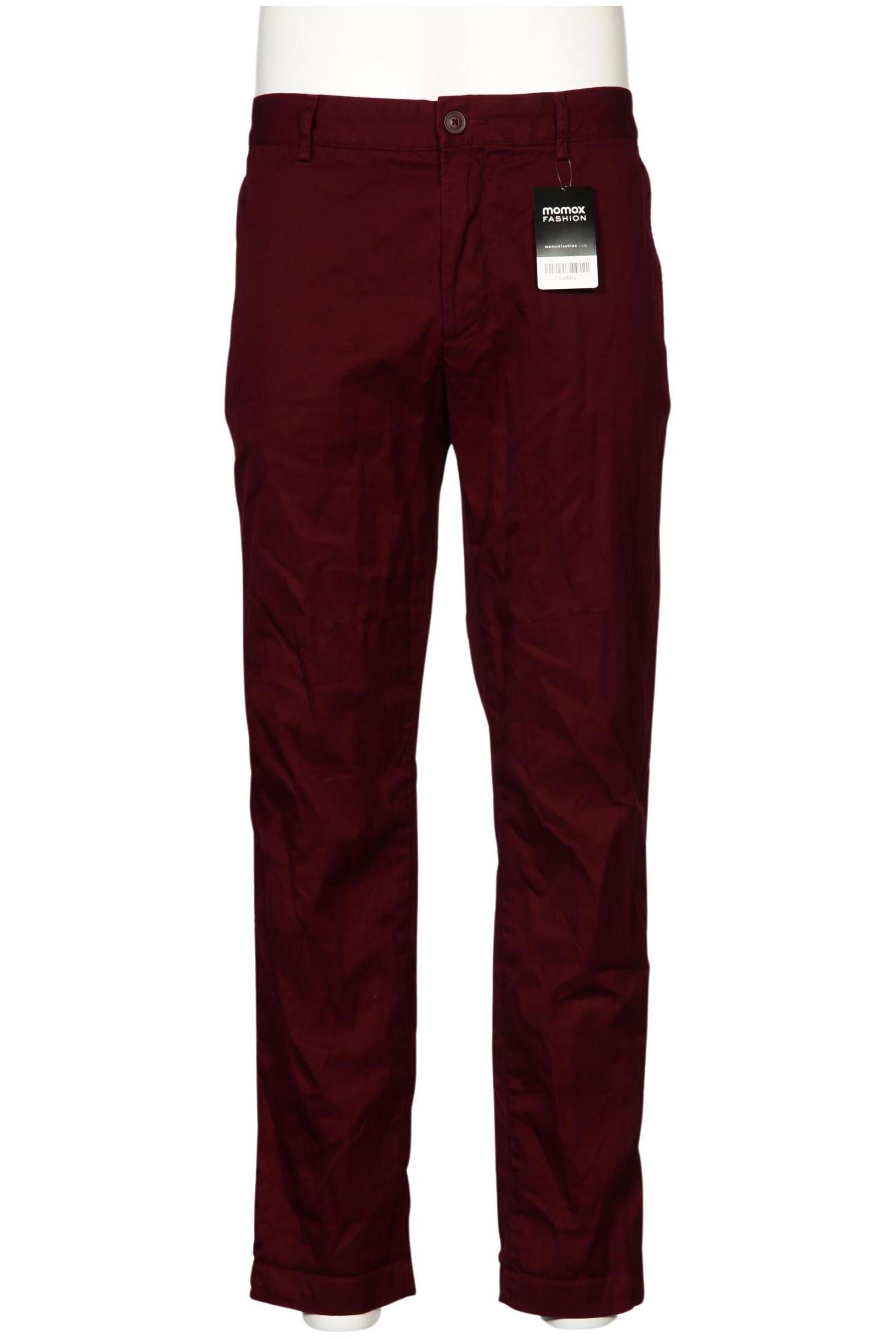 LACOSTE Pants in 36 in Red: front