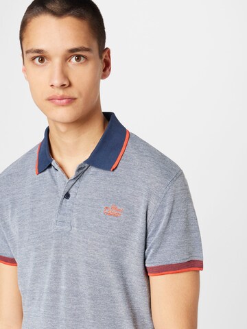 BLEND Poloshirt in Blau