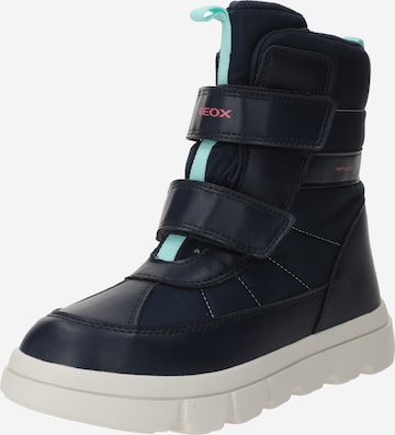 GEOX Boot in Blue: front