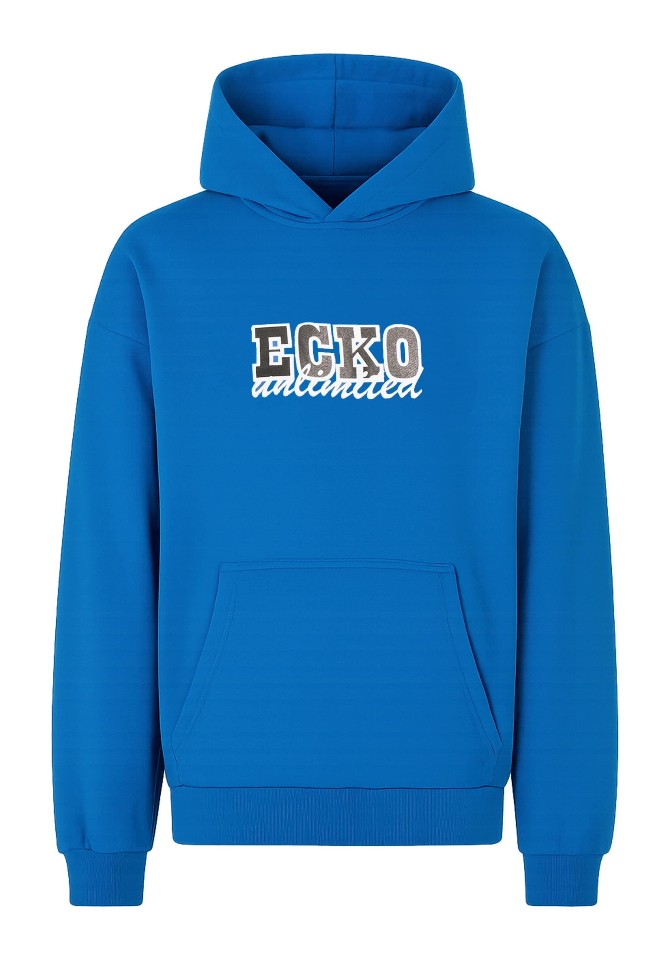 Ecko Unlimited Sweatshirt in Blue: front