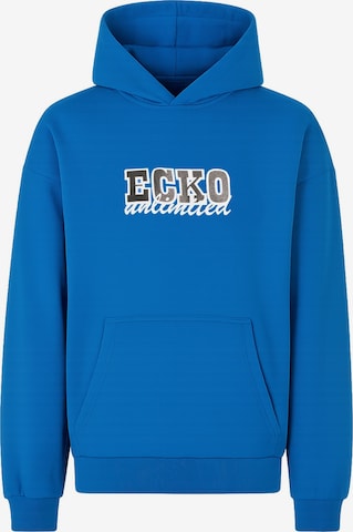 Ecko Unlimited Sweatshirt in Blue: front