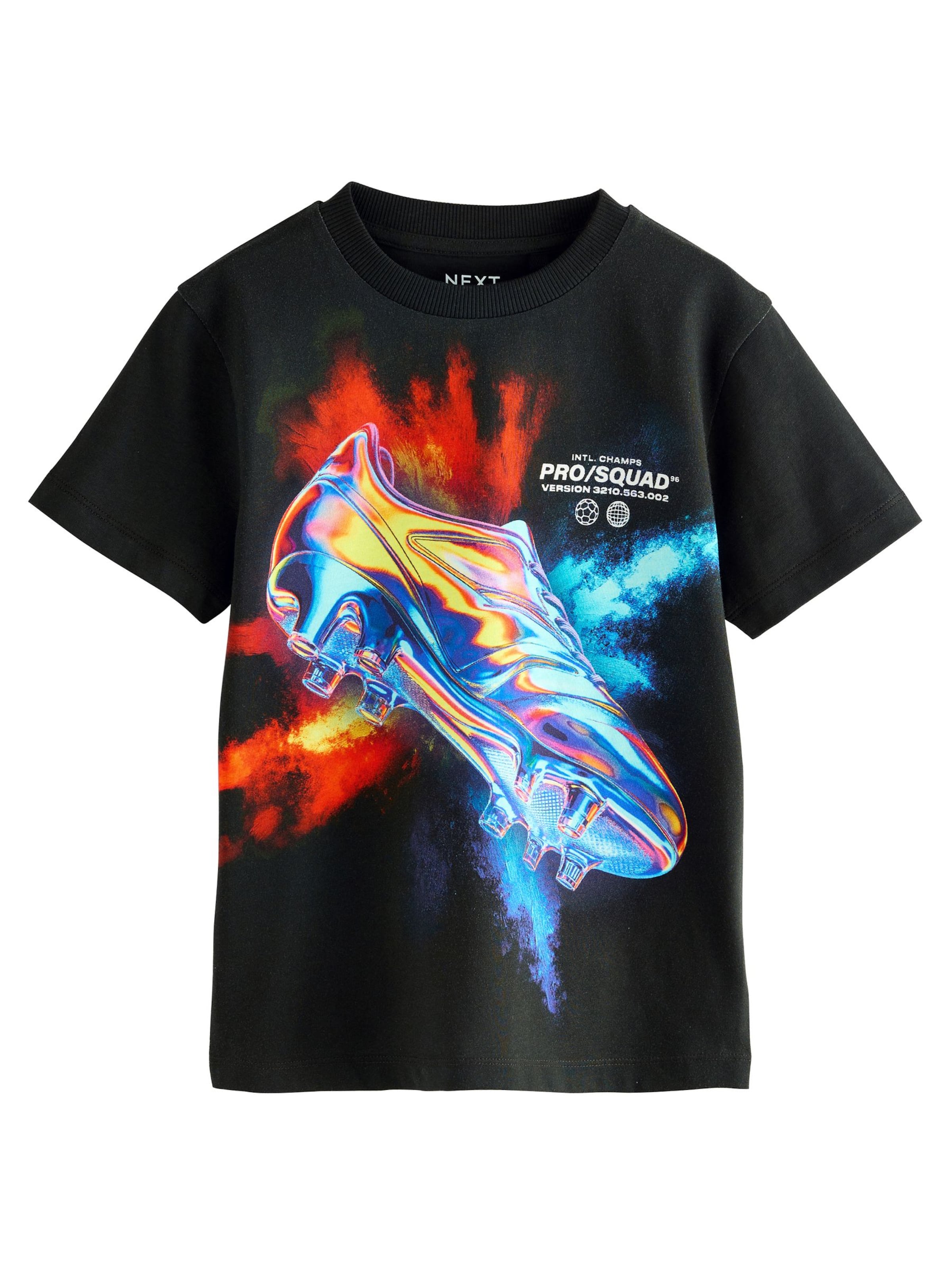 Next Tričko – černá: přední strana