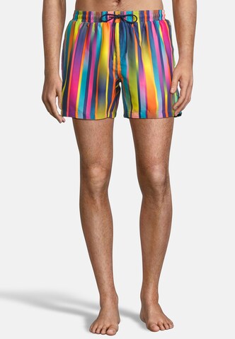 BECO the world of aquasports Swimming shorts 'Summer Stripes' in Mixed colours: front