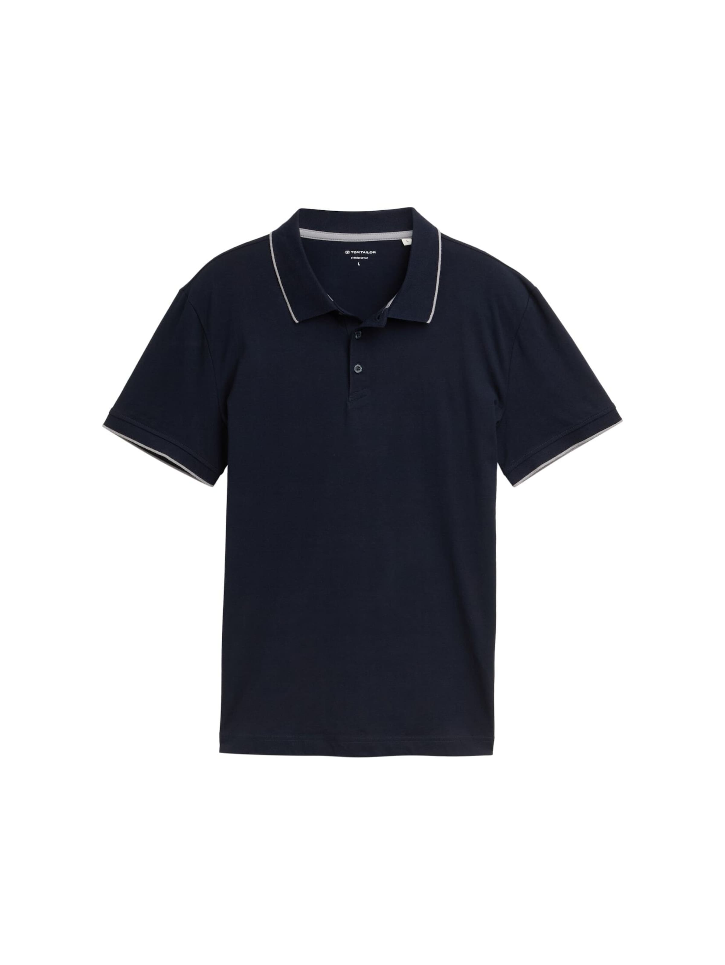 TOM TAILOR Shirt in Blauw: voorkant