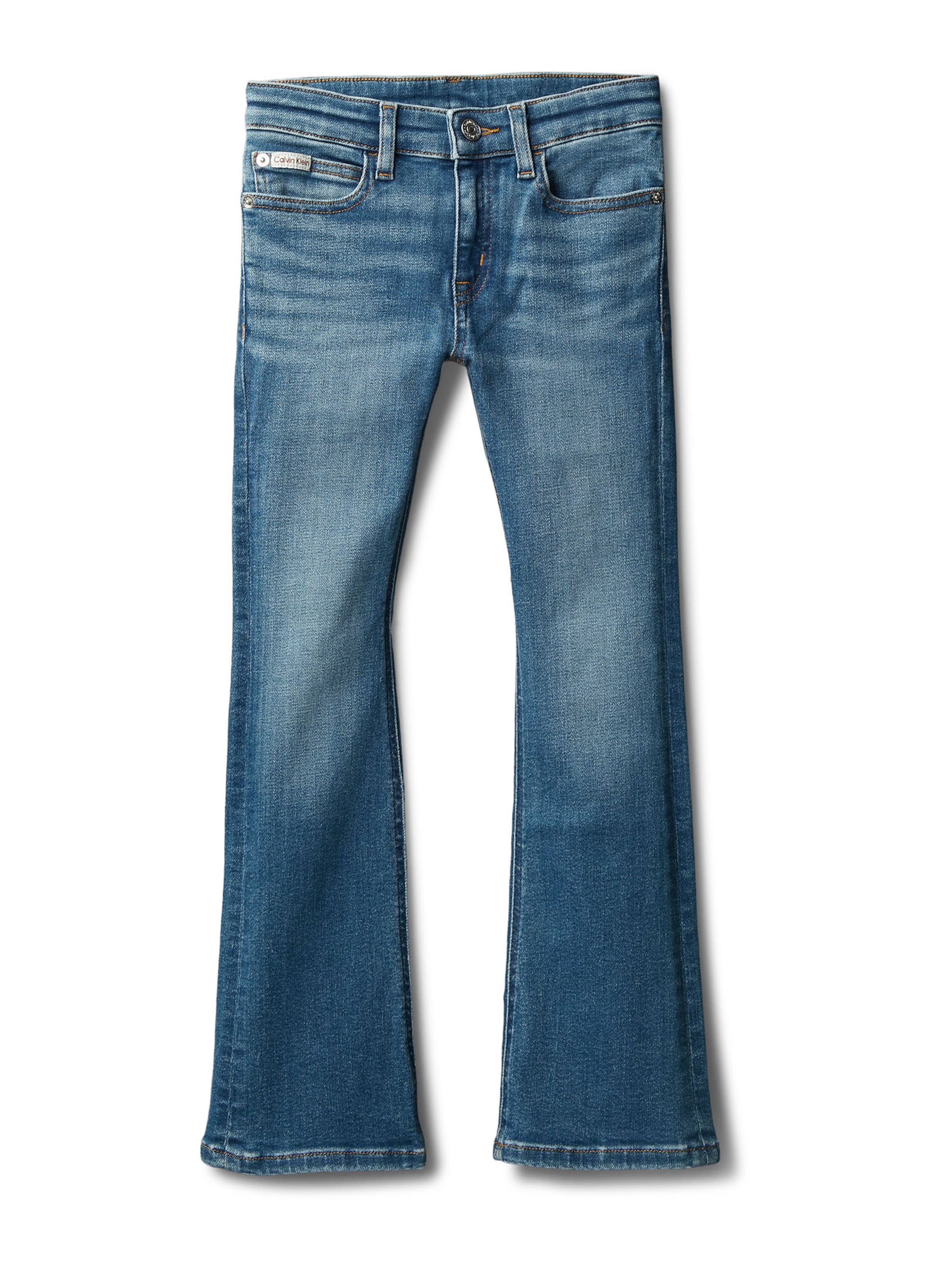 Wide leg Jeans di Calvin Klein Jeans in blu: frontale