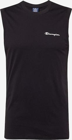 T-Shirt Champion Authentic Athletic Apparel en noir : devant