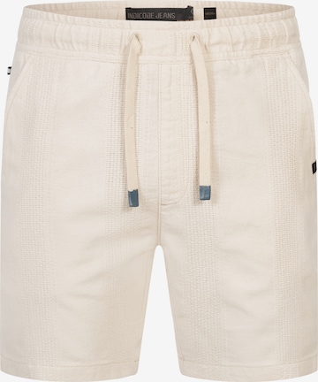 INDICODE JEANS Pants 'INPop' in Beige: front
