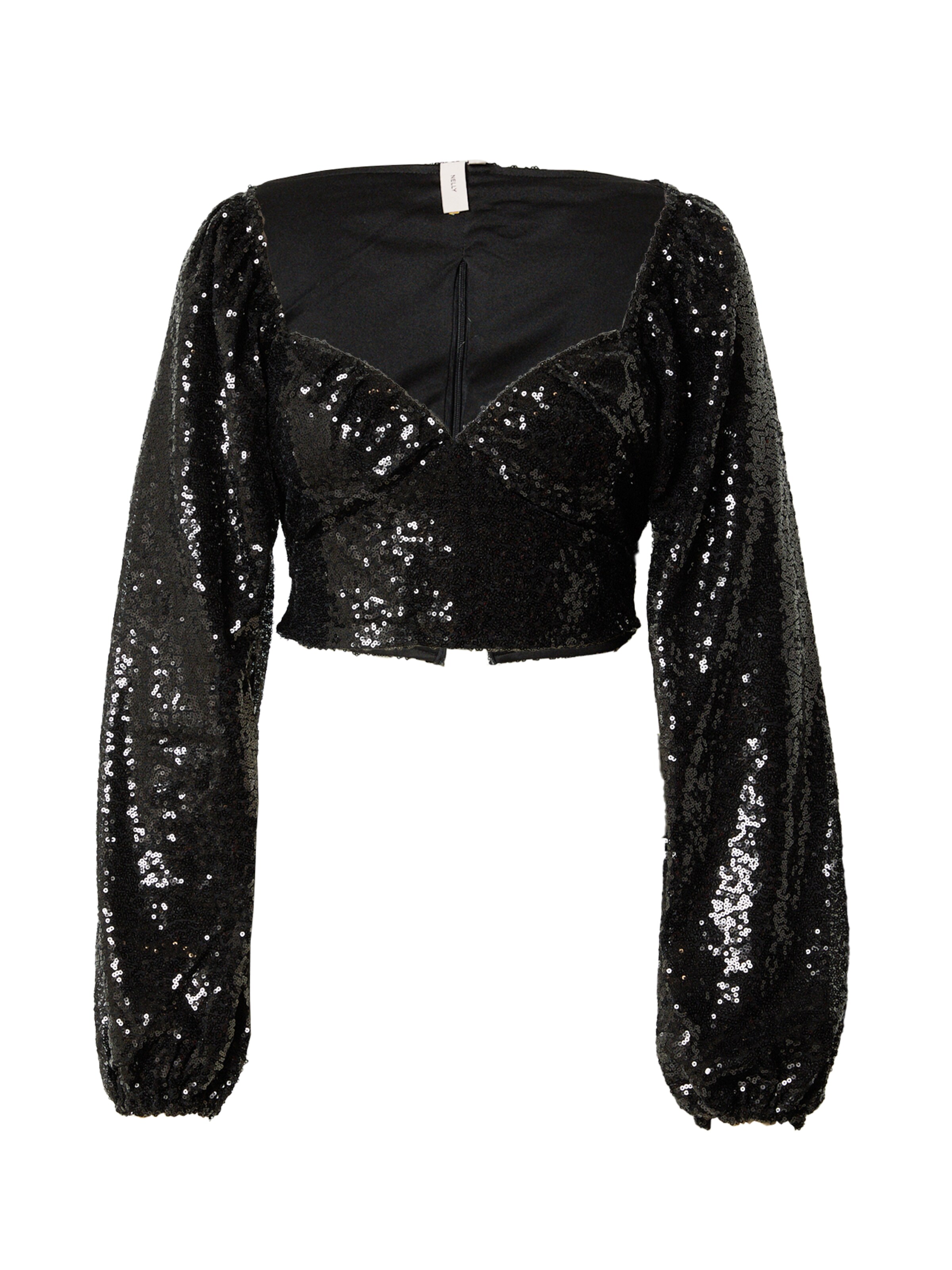 NLY by Nelly Блузка в Черный: спереди