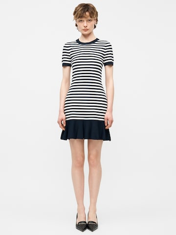 Robes en maille MICHAEL Michael Kors en bleu : devant