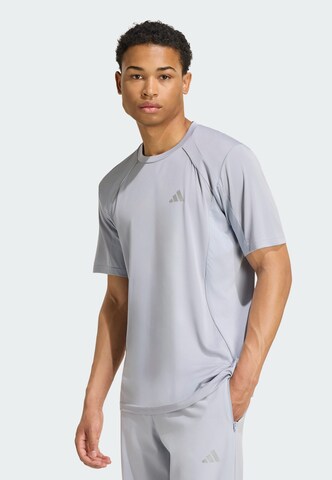 ADIDAS PERFORMANCE Functioneel shirt 'Tech Apparel' in Grijs: voorkant