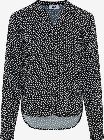AJC Bluse in Schwarz: Vorderseite