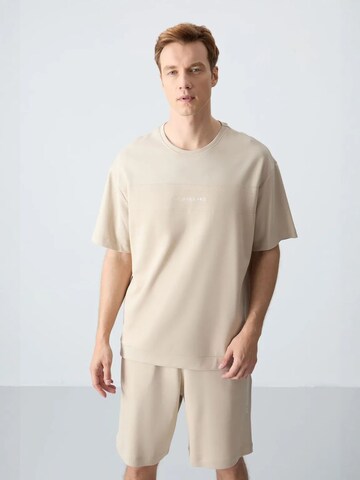 Tommy Life Tepláková souprava 'Aktive Sets' – béžová