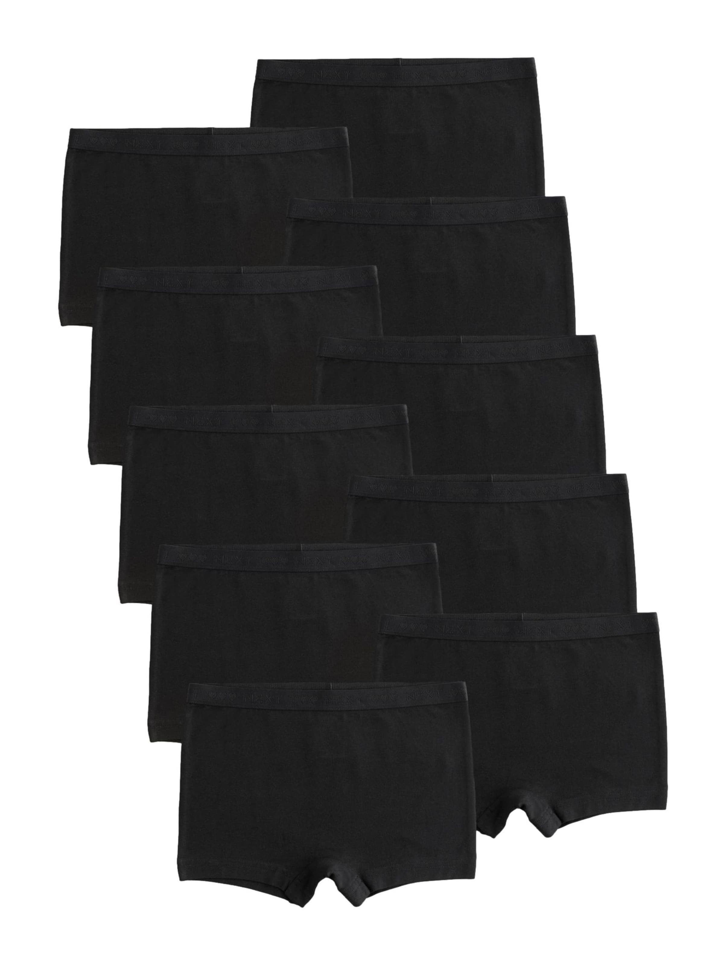 Next Unterhose in Schwarz: Vorderseite