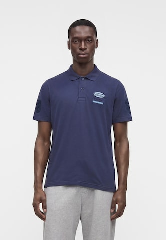 HOLLISTER Majica | modra barva: sprednja stran
