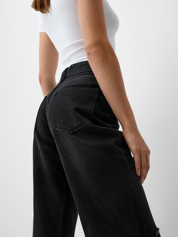 Bershka Loose fit Jeans in Black