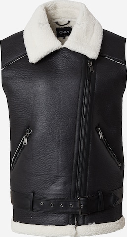 Gilet 'LIS' di ONLY in nero: frontale