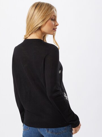 ONLY - Pullover 'XMAS Exclusive Snowman' em preto