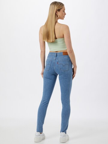 LEVI'S ® Skinny Jeans '720™ High Rise Super Skinny' i blå