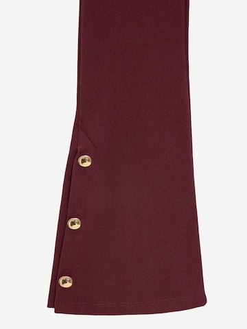 Dilvin Flared Leggings 'Gamaschen' in Red