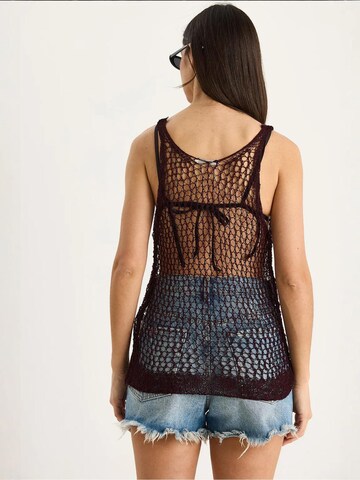 Bianco Lucci - Top de malha em vermelho