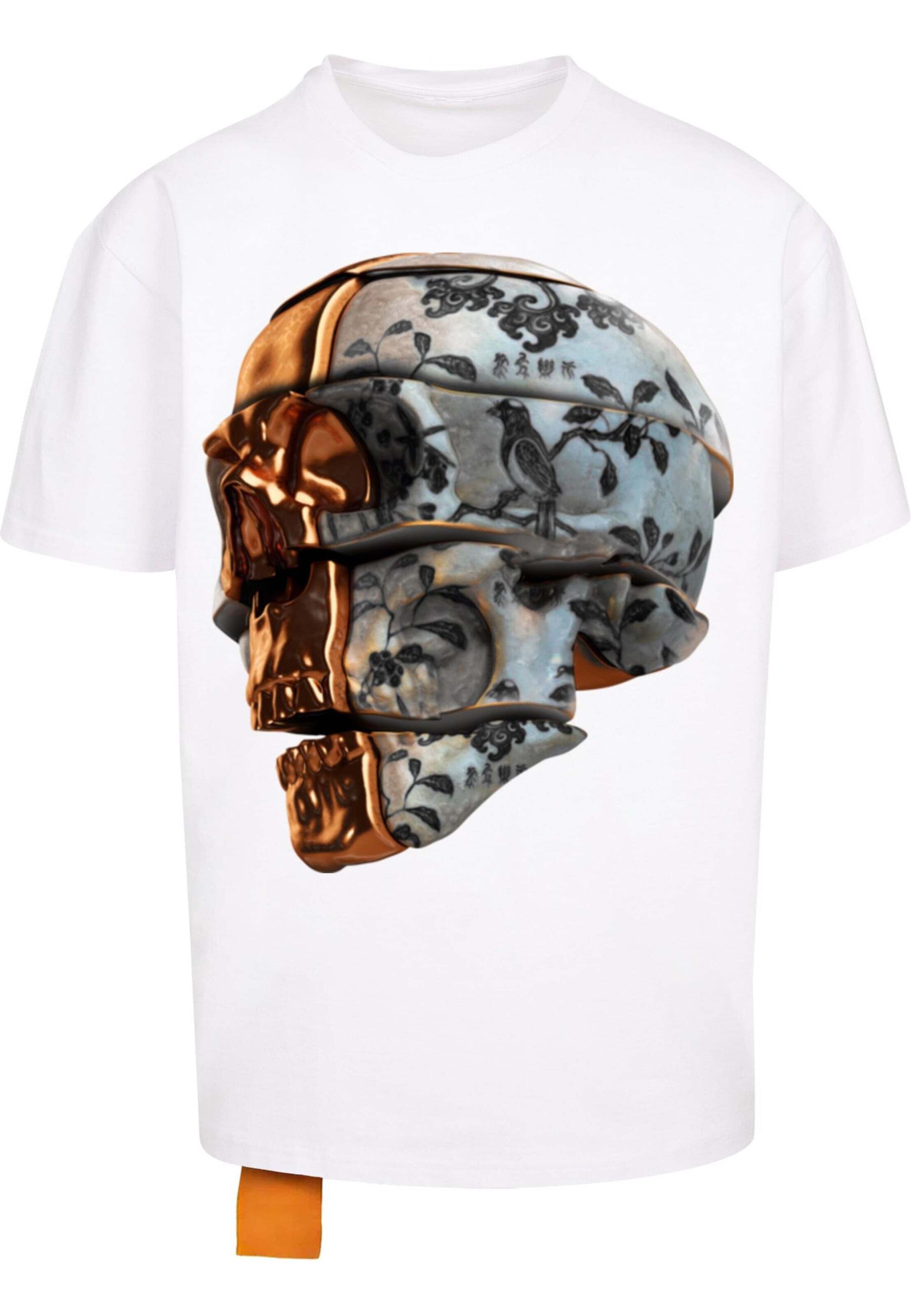 Maglietta 'Legacy' di Forgotten Faces in bianco: frontale