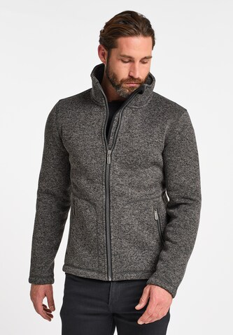 Veste en polaire ICEBOUND en gris : devant