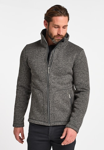 ICEBOUND Fleece Jacket in Grey: front
