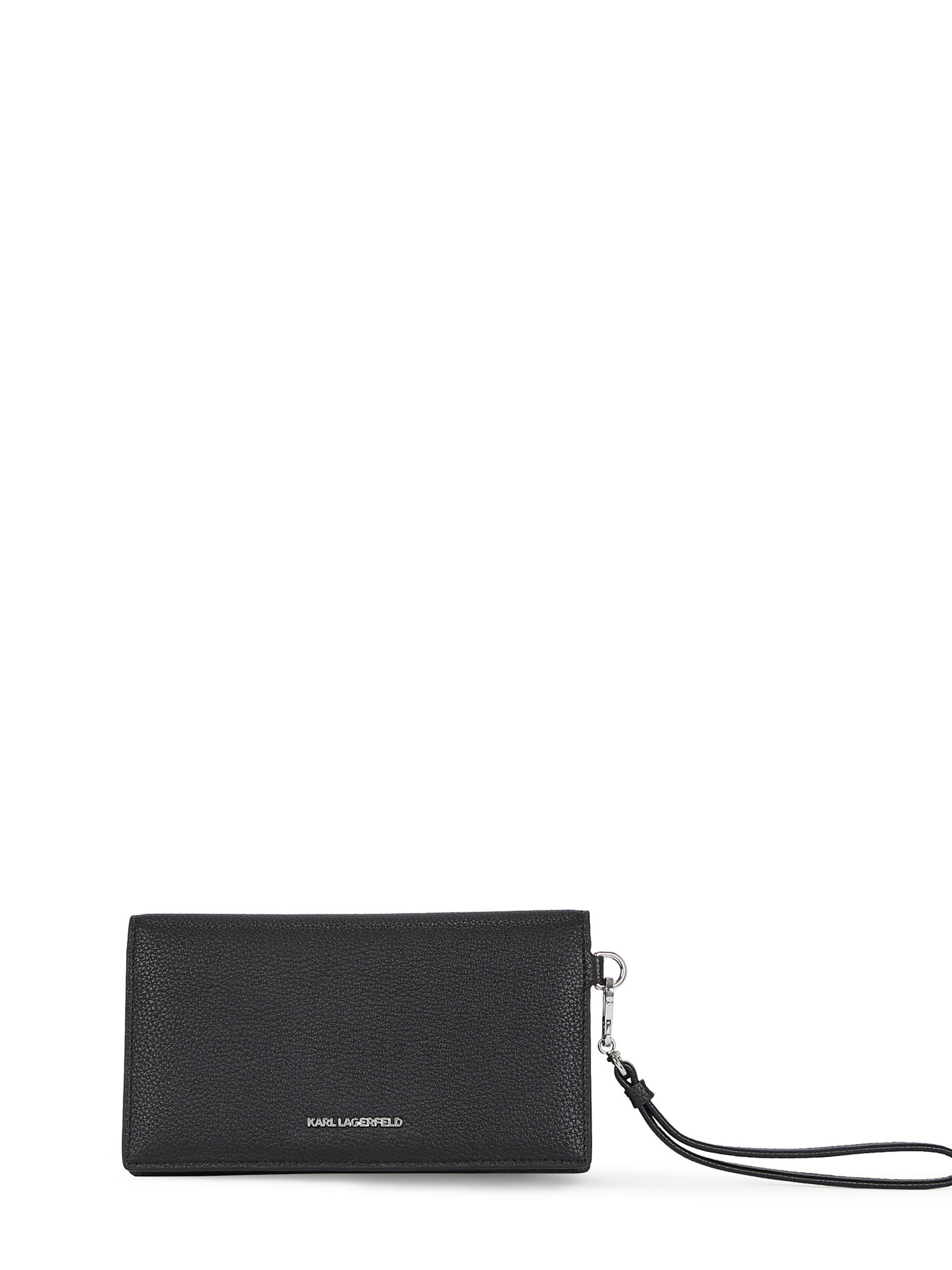 Portofel 'Ikon' de la Karl Lagerfeld pe negru