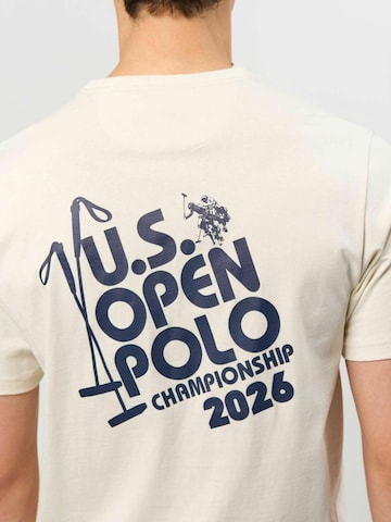 U.S. POLO ASSN. Regular Fit Paita ' UMDaiki ' värissä beige