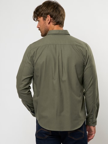 MCS Klasický střih Košile ' Tom ' – zelená
