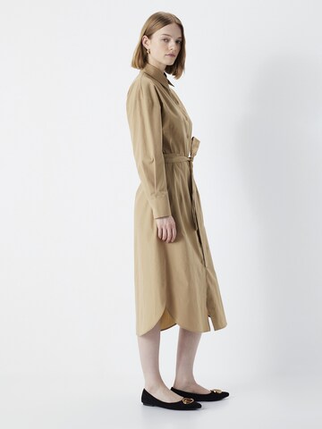 Ipekyol Shirt Dress in Beige