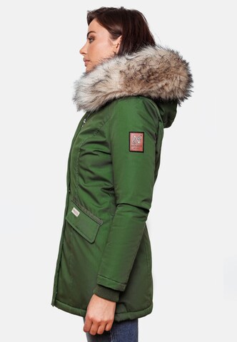 Cappotto invernale 'Cristal' di NAVAHOO in verde