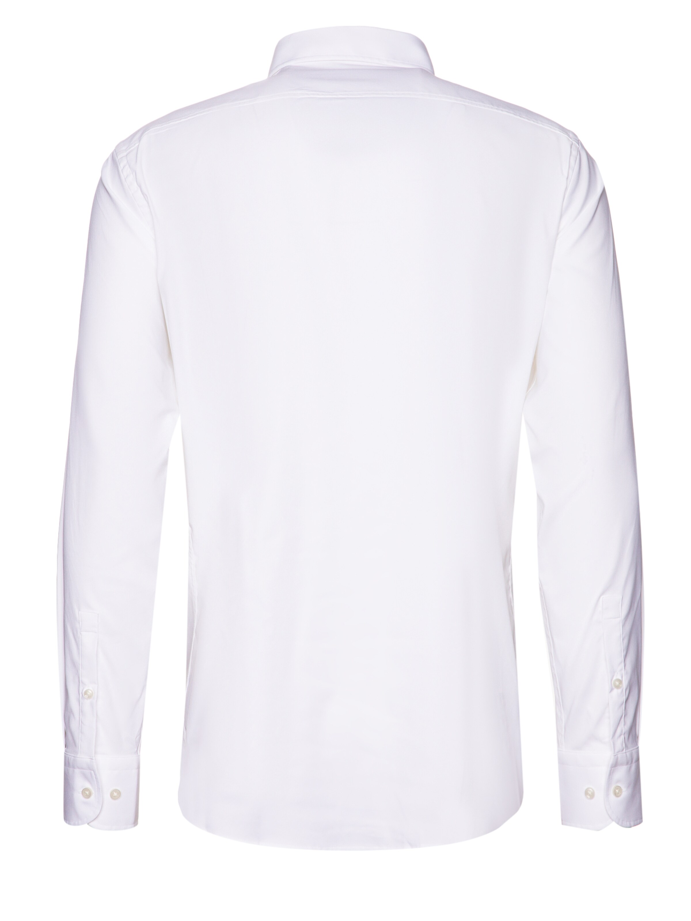 BOSS Slim Fit Hemd 'Hank' in Weiß